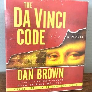 The Da Vinci Code by - Red and Yellow Cover